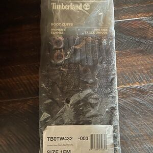 Timberland Charcoal Boot Cuffs
